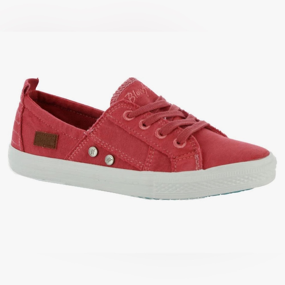 New BLOWFISH MALIBU ANGLER SNEAKERS IN CHERRY SIZE 7.5